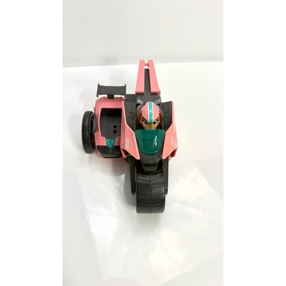 Paw Patrol Movie Liberty Deluxe Pink Motorcycle Scooter Sidecar Vehicle + Figure - Picture 2 of 6
